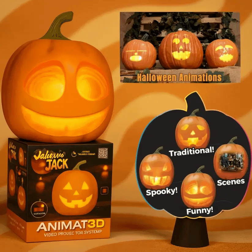 The Talking Animated Pumpkin