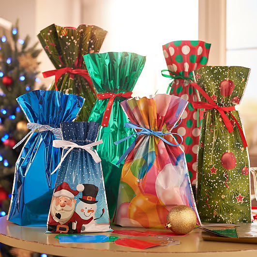 50-Piece Gift Bag & Tags Set