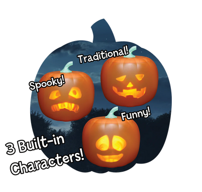 The Talking Animated Pumpkin