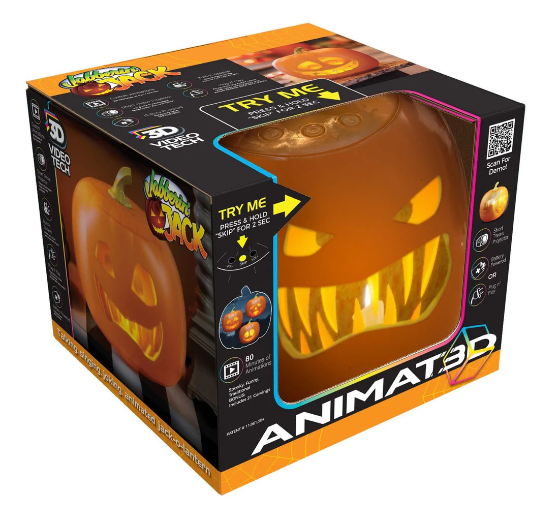 The Talking Animated Pumpkin